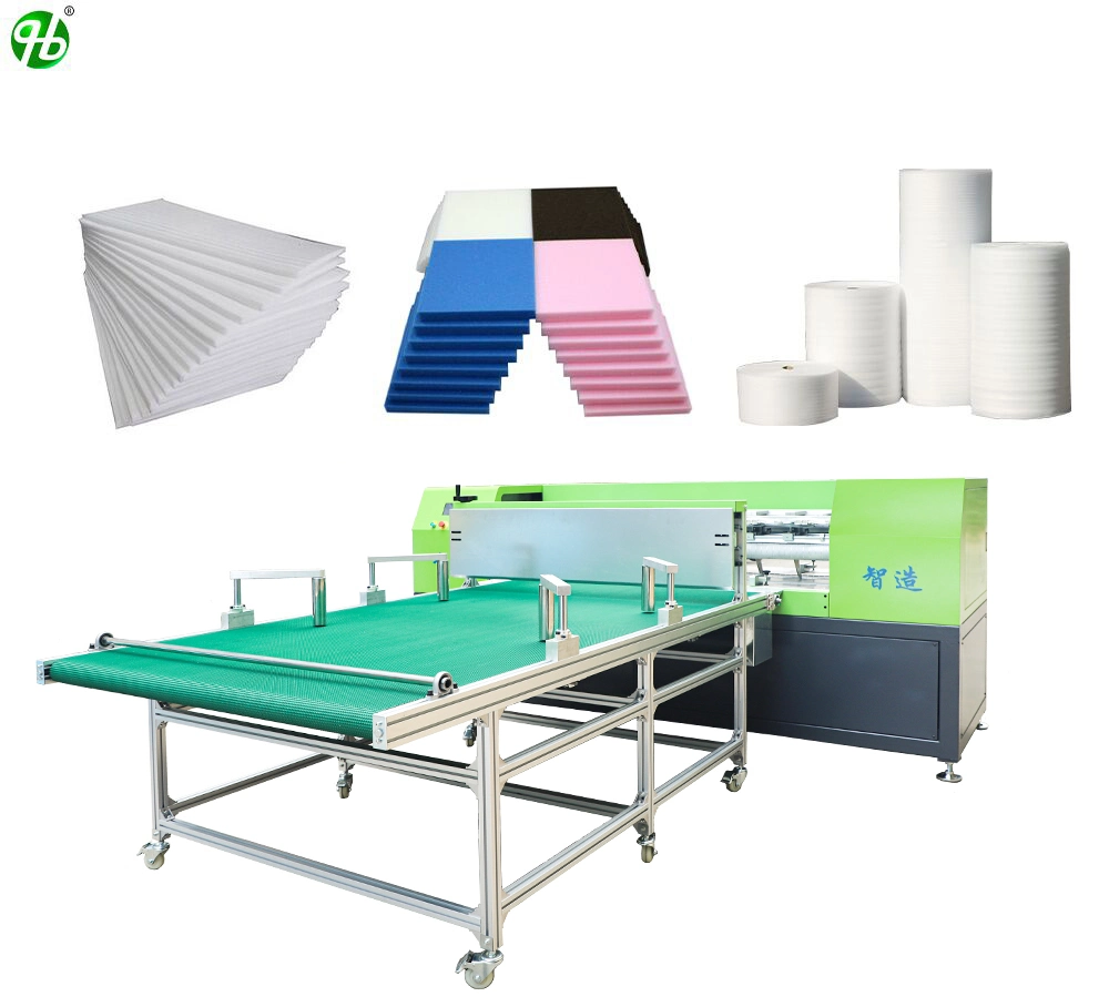 EPE PE Polyethylene Roll Foam Auto Cutting Machine Foam Vertical and Horizontal Slitting Machine